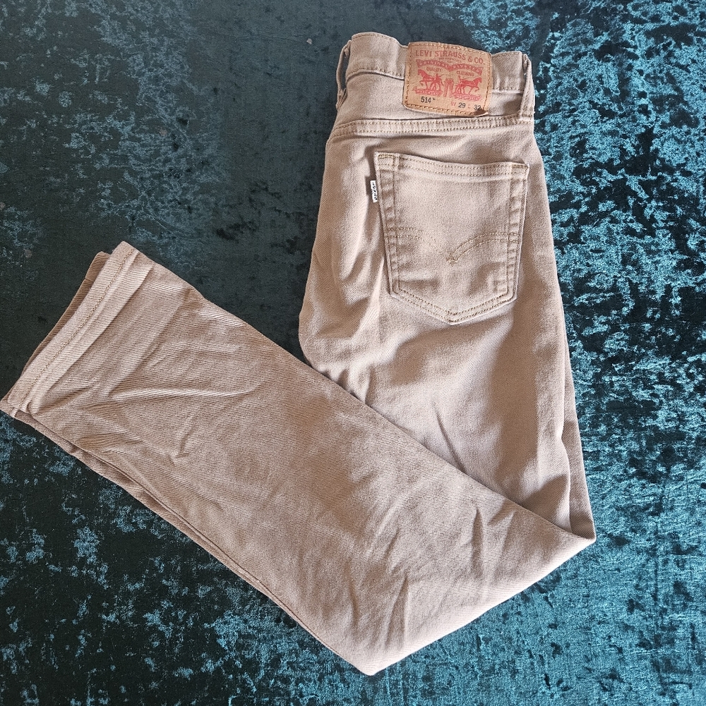 Mens Khaki Levis Chinos 29 x 32
